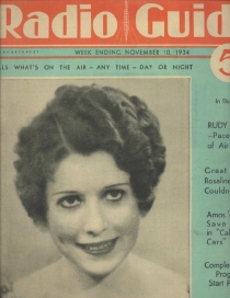 Radio Guide - November 10, 1934